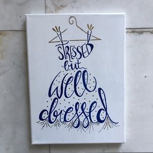 Stressed by well dressed